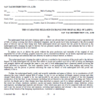 Bank Guaranty